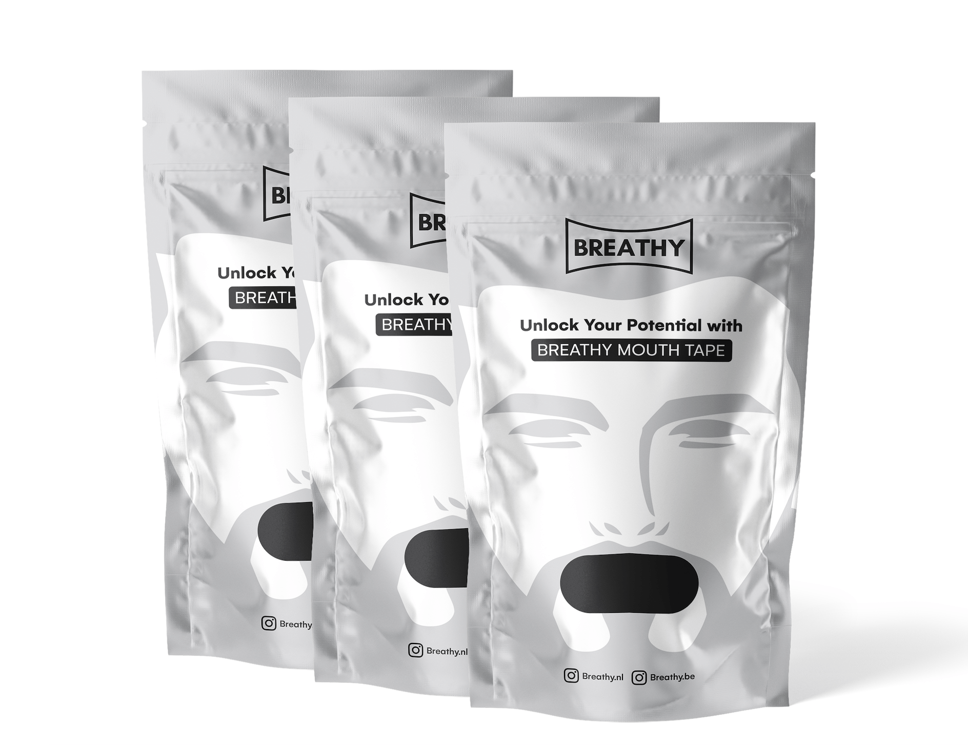 Breathy Mondtape - 90 stuks - Breathy